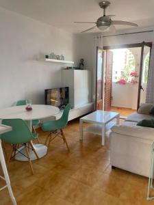 Χώρος καθιστικού στο Taray Flamingo Beach