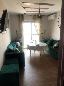 Posezení v ubytování luxe appartement saidia