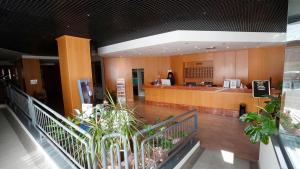 The lobby or reception area at Classic Hotel Tulipano