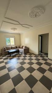 Istumisnurk majutusasutuses Appartement 4 en bord de la mer à Azla