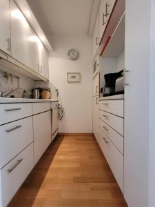 Kuchyň nebo kuchyňský kout v ubytování Apartment Himmlischer Ausblick