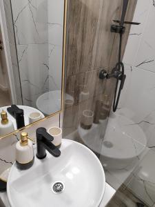 Koupelna v ubytování Apartman La Terasa Mostar