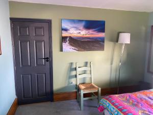 Letto o letti in una camera di Mountain Suite, Stunning Views, Brecon Beacons