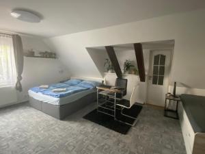Letto o letti in una camera di Homestay U Hanky