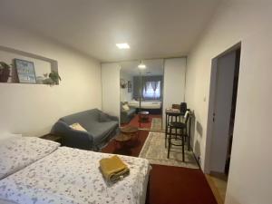 Letto o letti in una camera di Homestay U Hanky