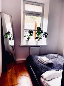 Posteľ alebo postele v izbe v ubytovaní Cristal Apartament Krynica - Zdrój