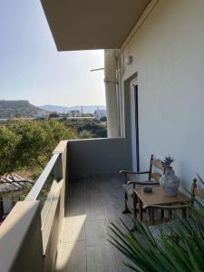Balkón nebo terasa v ubytování Sea-Si Holiday Apartment