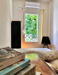 Postel nebo postele na pokoji v ubytování City apartment Amfora