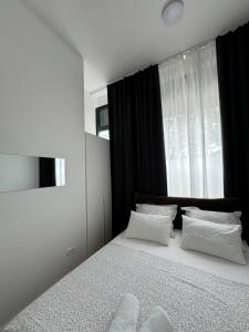 Ένα ή περισσότερα κρεβάτια σε δωμάτιο στο Two bedroom apartment N Split