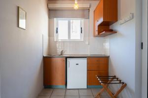 A kitchen or kitchenette at Medousa Studio & Apartments