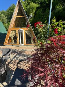 Zahrada ubytování cottage Machakhela park