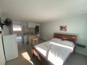 Kuchyň nebo kuchyňský kout v ubytování My Flat 0 + 9 fotografií