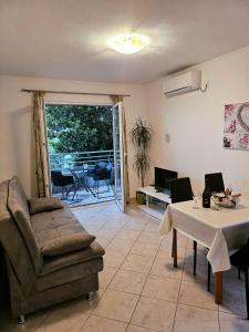 Posezení v ubytování Apartments Andrijanić