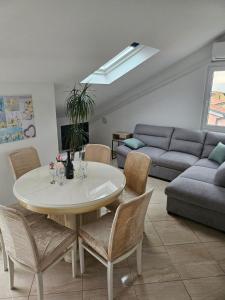 Posezení v ubytování Apartments Andrijanić