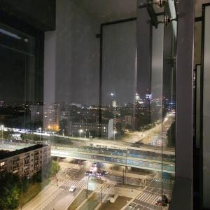 Výhľad na mesto Varšava alebo výhľad na mesto priamo z apartmánu