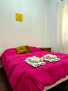 Postel nebo postele na pokoji v ubytování Departamento en pleno centro de Mendoza - Excelente ubicación