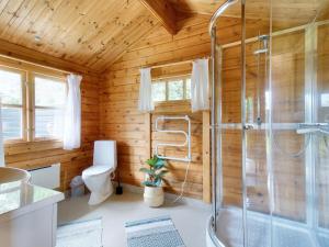Koupelna v ubytování Holiday home Græsted XXVII