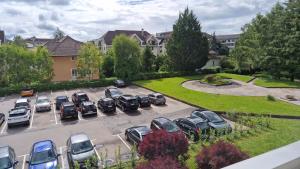 Lac Plage et Ville 95 m2 a 100m du lac, 3 chambres, parking外面的花园