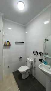 Koupelna v ubytování Appartement 3 vue sur mer à Azla