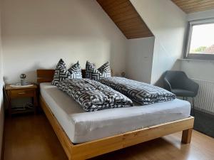 Postel nebo postele na pokoji v ubytování Business-Apartment Braun