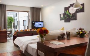 Letto o letti in una camera di The Calm Oasis