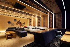Гостиная зона в Yatomi Hotel Nuqu Natural Hot Spring
