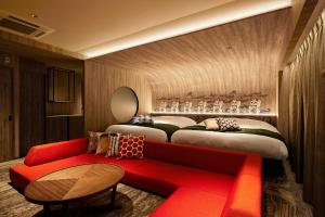 Гостиная зона в Yatomi Hotel Nuqu Natural Hot Spring