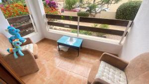 Posezení v ubytování E041 Apartment Albir