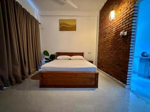 Letto o letti in una camera di Track Monkey's Lodge