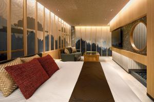 Гостиная зона в Yatomi Hotel Nuqu Natural Hot Spring