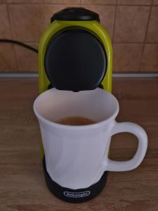Príslušenstvo na prípravu kávy alebo čaju v ubytovaní Sonce