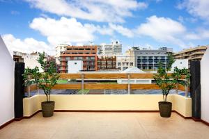 Balkón alebo terasa v ubytovaní Hotel Valencia