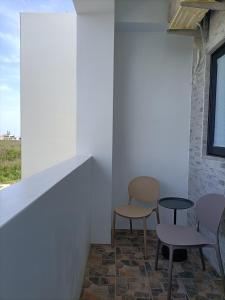 Parveke tai terassi majoituspaikassa tinytiny house