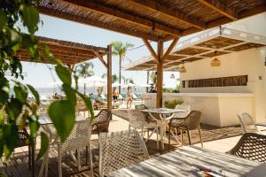 Restaurace v ubytování Trabukos Beach Complex