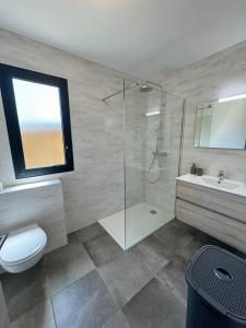 Koupelna v ubytování Appartement confort vue mer