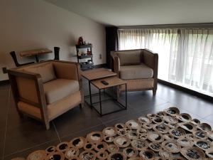 Istumisnurk majutusasutuses B&B De Vlierbeek