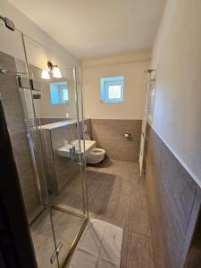 Baðherbergi á Hotel Konšel