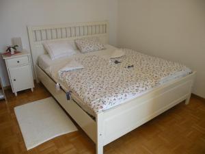 Łóżko lub łóżka w pokoju w obiekcie Guest house - Maison d'hôtes "Relais des Saars"