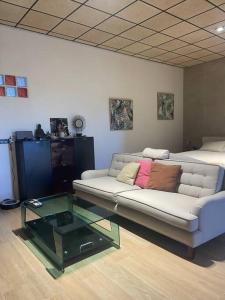 Posezení v ubytování Exclusivo Loft en Zaragoza-5