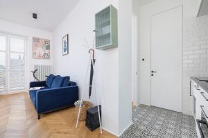 Kuchyňa alebo kuchynka v ubytovaní Kraków Apartament Blisko Centrum Kongresowego i Wawelu by Noclegi Renters