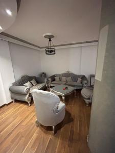 A seating area at El Rehab city Cozy apartment 3 bedrooms