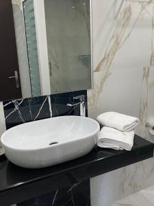 Kúpeľňa v ubytovaní Selefkos Palace