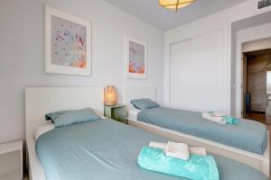 Posteľ alebo postele v izbe v ubytovaní Estepona Place - Spacious family city apartment