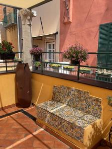 Balkón alebo terasa v ubytovaní Bed & Breakfast Scià Dina