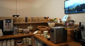 Eten bij of ergens in de buurt van het pension

