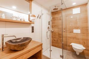Kúpeľňa v ubytovaní Alpenhotel DAS KÜREN