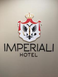 Majutusasutuses Imperiali Hotel olev sertifikaat, autasu, silt või muu dokument