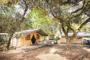Zahrada ubytování Huttopia Chardons bleus Ile de Re
