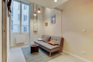 Posezení v ubytování GuestReady - Hotel de Ville - Hypercentre