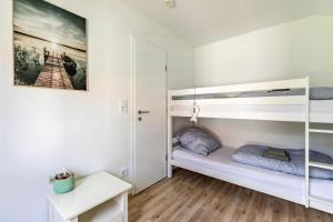 Postel nebo postele na pokoji v ubytování Ferienwohnung Block